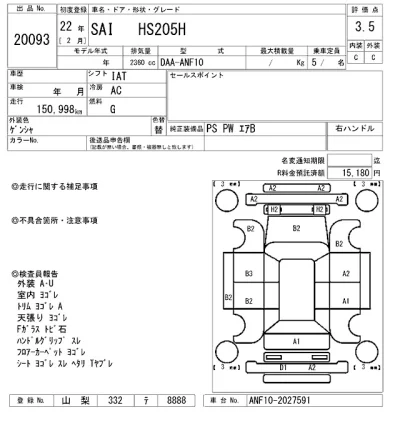 Toyota Sai