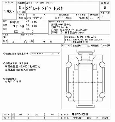 Mitsubishi FUSO SUPER GREAT