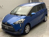 Цена авто Toyota Sienta с аукционов Японии, номер кузова NSP170G, пробег 67 000, оценка 4
