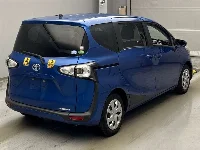 Цена авто Toyota Sienta с аукционов Японии, номер кузова NSP170G, пробег 67 000, оценка 4