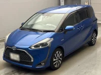 Цена авто Toyota Sienta с аукционов Японии, номер кузова NHP170G, пробег 61 000, оценка 8