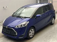 Цена авто Toyota Sienta с аукционов Японии, номер кузова NSP170G, пробег 61 000, оценка 8