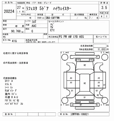 Nissan Lafesta
