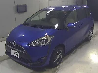 Цена авто Toyota Sienta с аукционов Японии, номер кузова NSP170G, пробег 125 000, оценка 2