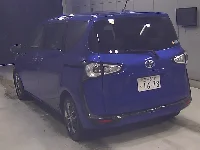 Цена авто Toyota Sienta с аукционов Японии, номер кузова NSP170G, пробег 125 000, оценка 2