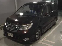 Цена авто Nissan Serena с аукционов Японии, номер кузова HFC26, пробег 103 000, оценка 8