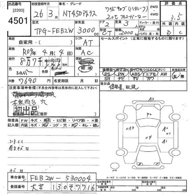 Nissan NT450 ATLAS