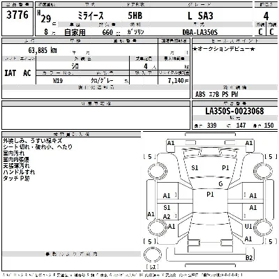 Daihatsu MIRA E S