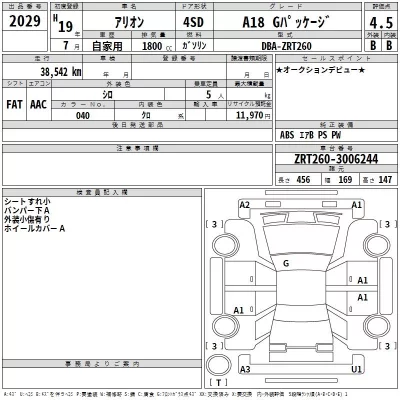 TOYOTA ALLION