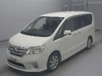 Цена авто Nissan Serena с аукционов Японии, номер кузова FC26, пробег 111 000, оценка 8