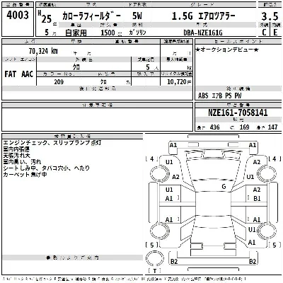 Toyota Corolla Fielder