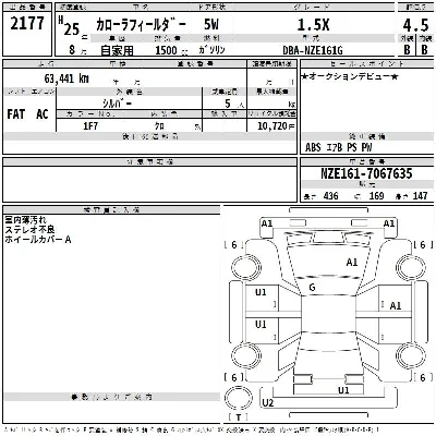 Toyota Corolla Fielder