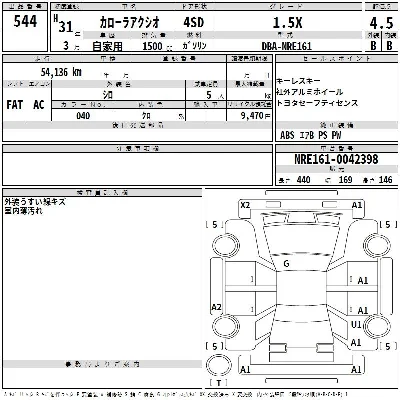 Toyota Corolla Axio