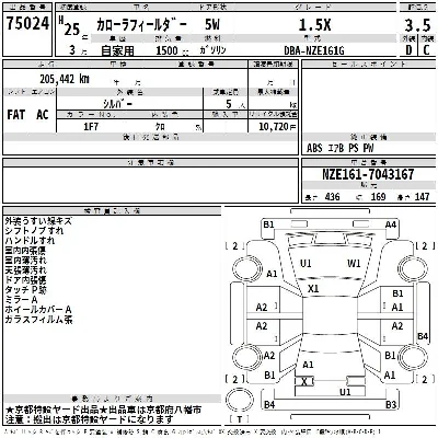 Toyota Corolla Fielder