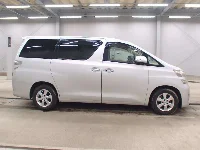 Цена авто Toyota Vellfire с аукционов Японии, номер кузова ANH25W, пробег 225 000, оценка 6