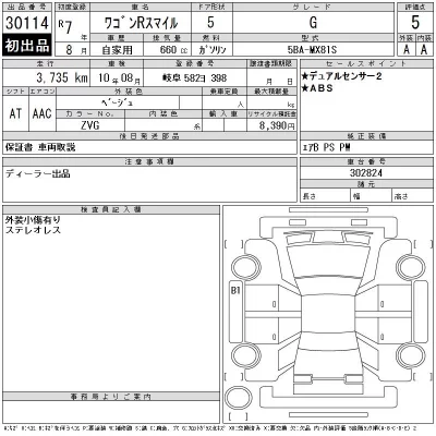 Suzuki WAGON R SMILE