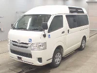 Цена авто Toyota HiAce Van с аукционов Японии, номер кузова GDH206K, пробег 87 000, оценка 8