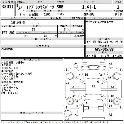 Subaru IMPREZA