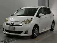 Цена авто Toyota Ractis с аукционов Японии, номер кузова NCP120, пробег 164 000, оценка 6