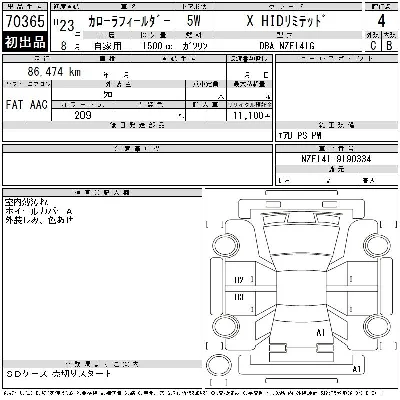 Toyota Corolla Fielder