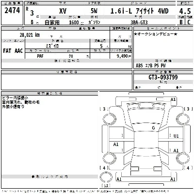 SUBARU XV