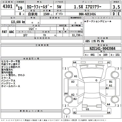 Toyota Corolla Fielder