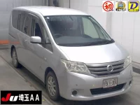 Цена авто Nissan Serena с аукционов Японии, номер кузова HC26, пробег 86 000, оценка 8