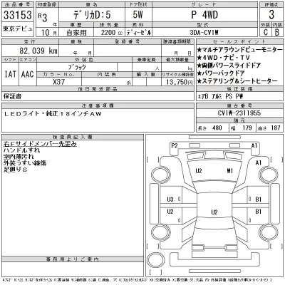 Mitsubishi DELICA D5