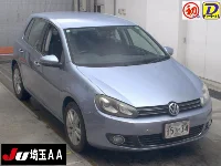 Цена авто Volkswagen Golf с аукционов Японии, номер кузова 1KCAX, пробег 172 000, оценка 2