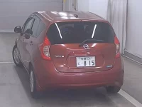 Цена авто Nissan Note с аукционов Японии, номер кузова E12, пробег 156 000, оценка 4