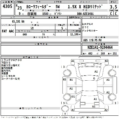 Toyota Corolla Fielder