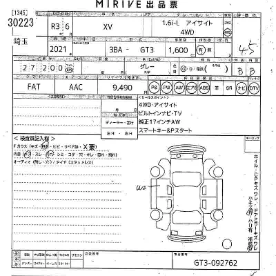 Subaru XV