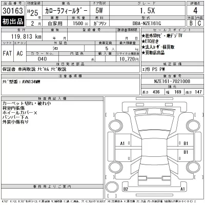 Toyota Corolla Fielder