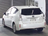 Цена авто Toyota Prius Alpha с аукционов Японии, номер кузова ZVW41W, пробег 150 000, оценка 2