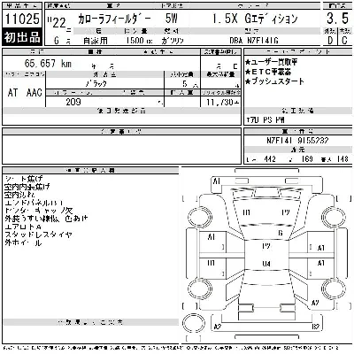 Toyota Corolla Fielder