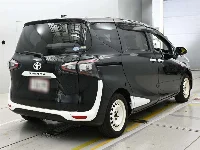 Цена авто Toyota Sienta с аукционов Японии, номер кузова NSP170G, пробег 53 000, оценка 8