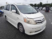 Цена авто Toyota Alphard с аукционов Японии, номер кузова ATH10W, пробег 205 000, оценка 20