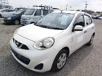 Цена авто Nissan March с аукционов Японии, номер кузова K13, пробег 281 000, оценка 2