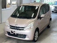 Цена авто Daihatsu Move с аукционов Японии, номер кузова LA100S, пробег 168 000, оценка 6
