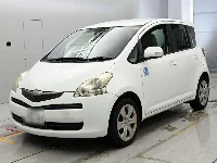 Цена авто Toyota Ractis с аукционов Японии, номер кузова SCP100, пробег 83 000, оценка 2