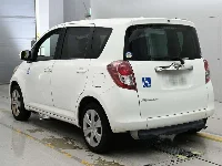 Цена авто Toyota Ractis с аукционов Японии, номер кузова SCP100, пробег 83 000, оценка 2