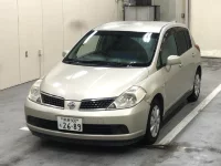 Цена авто Nissan Tiida с аукционов Японии, номер кузова C11, пробег 155 000, оценка 6