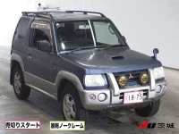 Цена авто Mitsubishi Pajero Mini с аукционов Японии, номер кузова H58A, пробег 86 000, оценка 2
