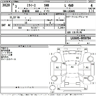 Daihatsu MIRA E S