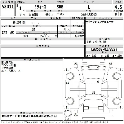 Daihatsu MIRA E S