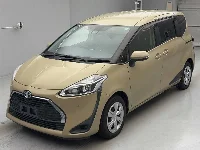Цена авто Toyota Sienta с аукционов Японии, номер кузова NHP170G, пробег 53 000, оценка 2
