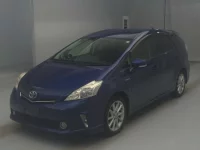 Цена авто Toyota Prius Alpha с аукционов Японии, номер кузова ZVW41W, пробег 159 000, оценка 2