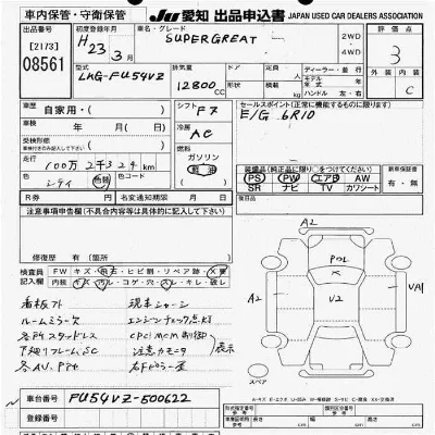 Mitsubishi FUSO SUPER GREAT