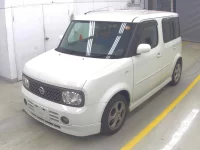 Цена авто Nissan Cube с аукционов Японии, номер кузова YZ11, пробег 62 000, оценка 6