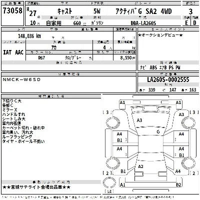 DAIHATSU CAST